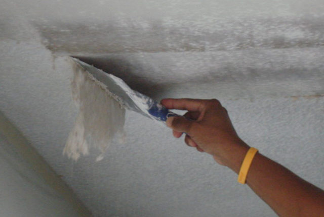 Popcorn ceiling solutions